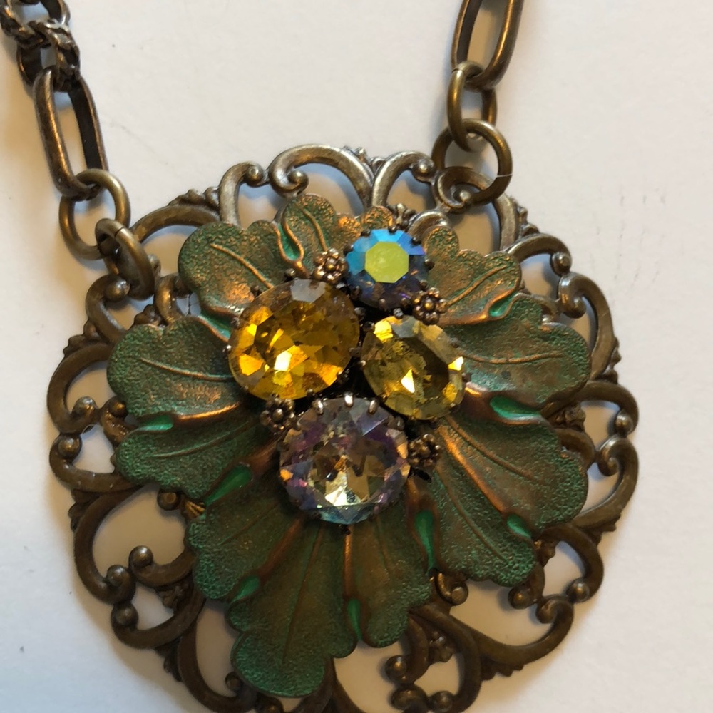 Artisan necklace -one of a kind.